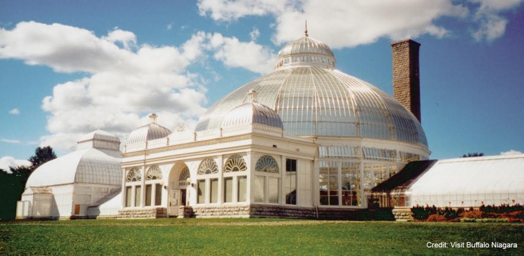 Visit Buffalo Botanical Gardens greenhouse
