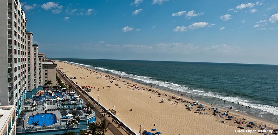 Beach Photo Credit City of Ocean City