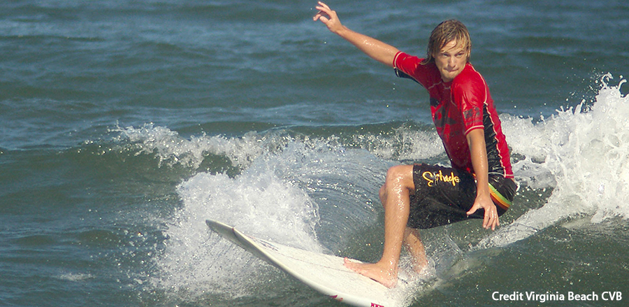 Surfer Credit Virginia Beach CVB