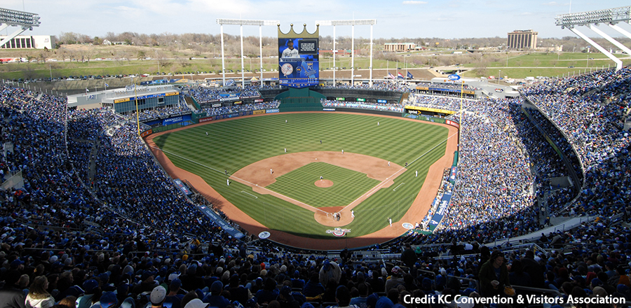 Kansas City Royals Credit to KC Convention & Visitors Association