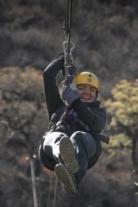 Ziplining