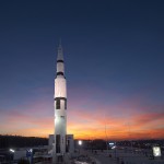 Huntsville Sunset on a Rocket