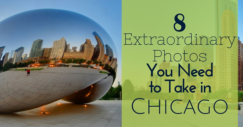 8 Extraordinary Photos You Need to Take in Chicago Blog title next to Chicago Bean