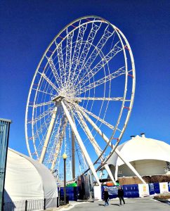 Navy Pier Ferris Wheel Under Construction 2016 GT Staff