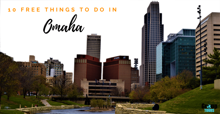 10 Free Things to Do in Omaha blog title over Omaha skyline