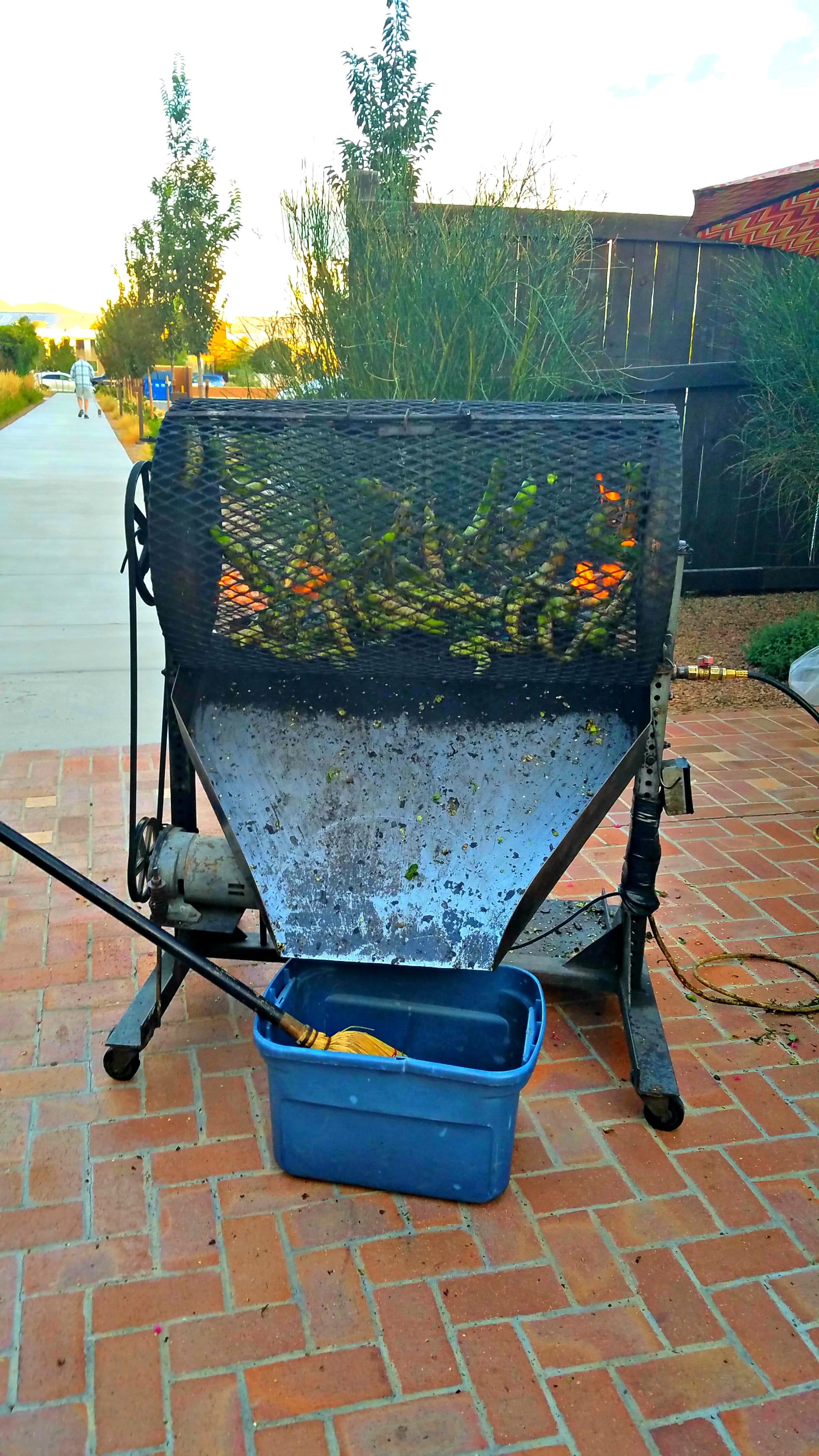 Common Streetside Site in Downtown Albuquerque. Roasting Green Chilis Credit Danielle Breshears Profreshionally Simple Common Streetside Site in Downtown Albuquerque. Roasting Green Chilis Credit Danielle Breshears Profreshionally Simple