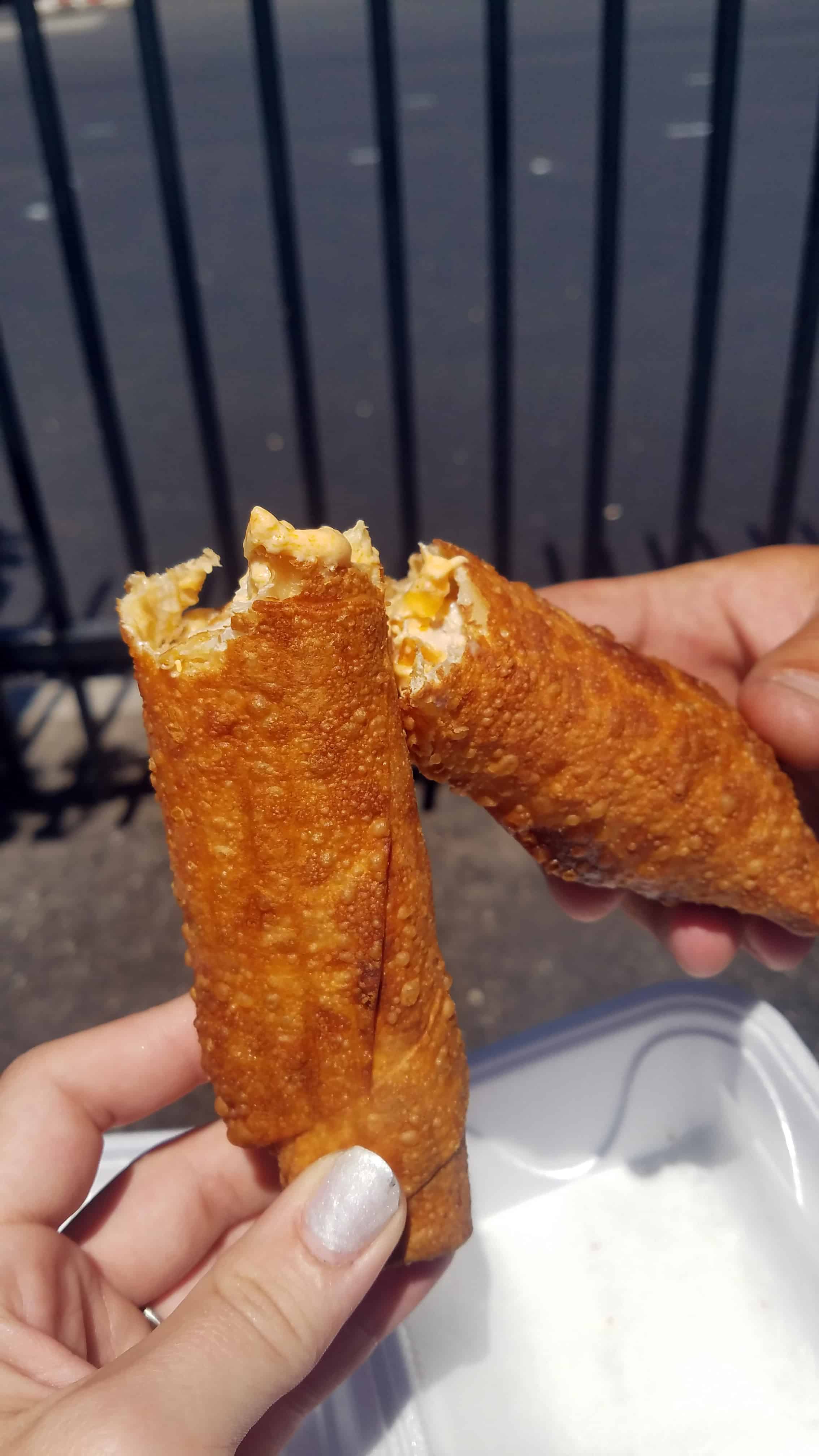 Profreshionally Simple Photography Buffalo Wing Eggroll