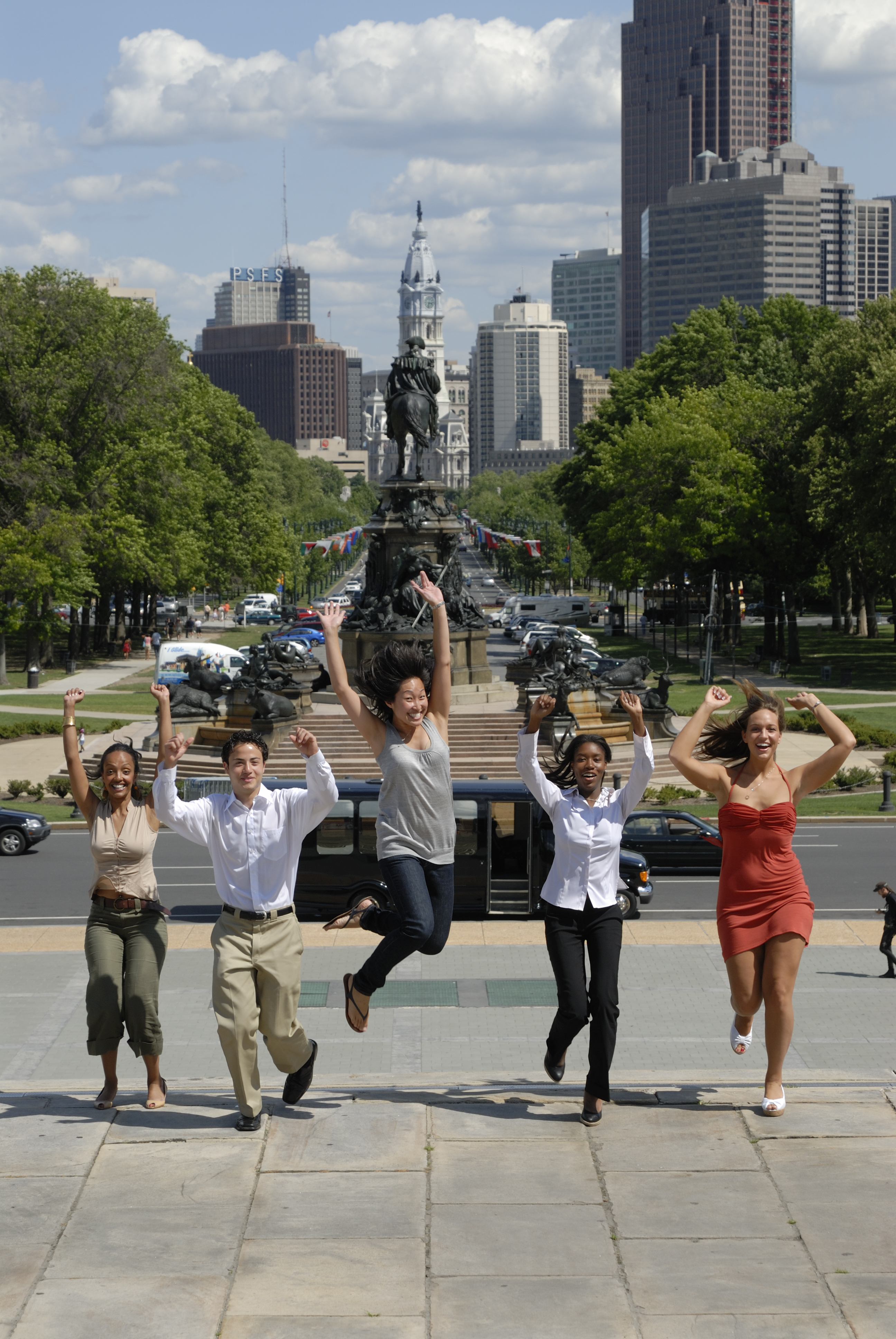 Rocky Steps at the Philadelphia Museum of Art. Photo Credit: Photo by Jim McWilliams for PHLCVB