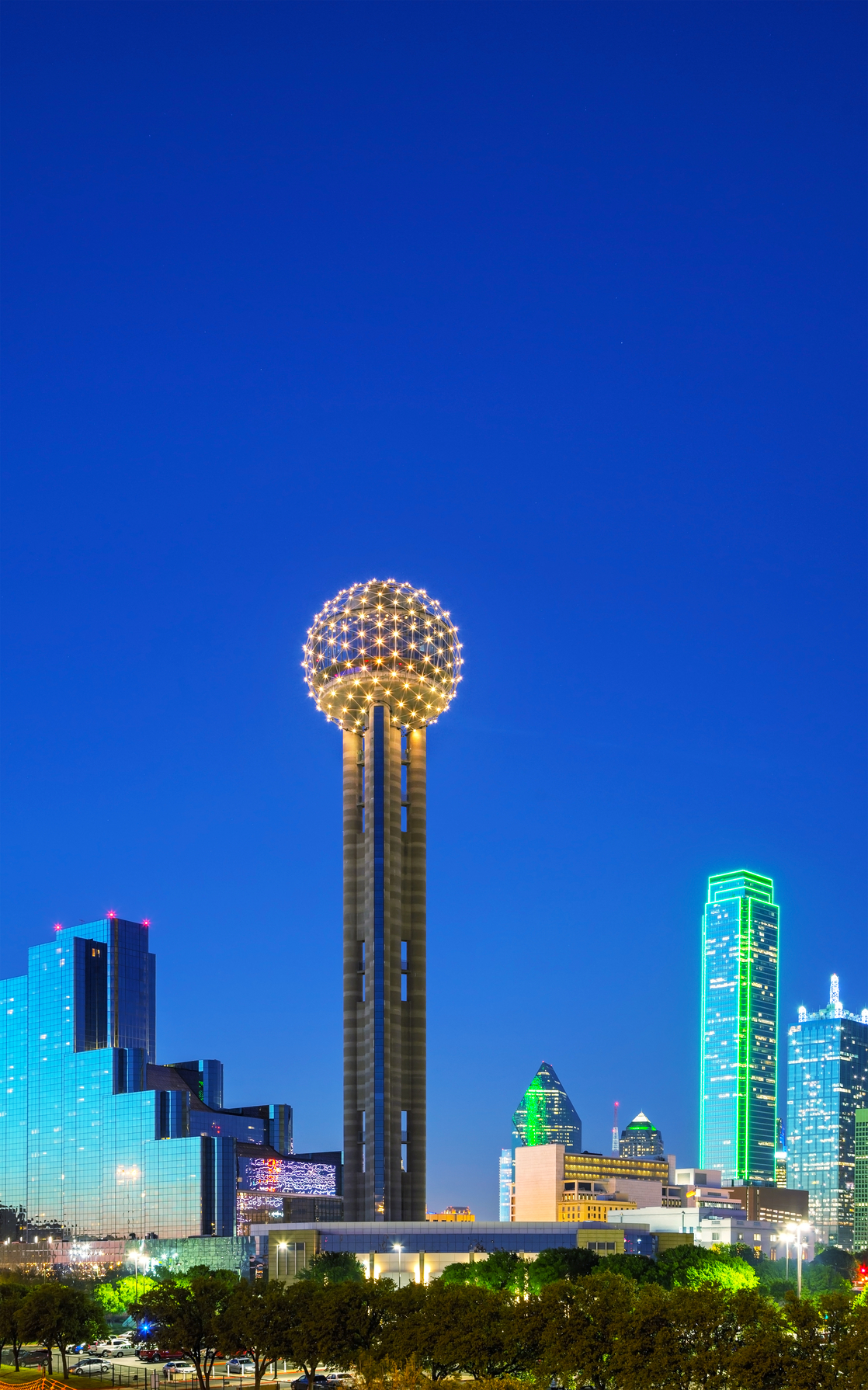 Reunion Tower at Night