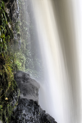 Magia Blanca Falls, La Paz Waterfall Gardens, Costa Rica.
