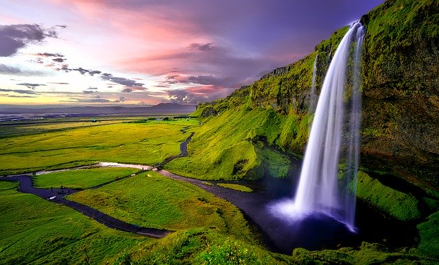 Icelandic Waterfall Pixabay Public Domain
