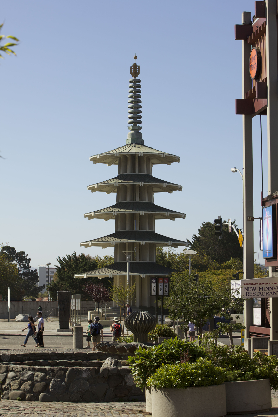 Japantown Pagoda San Francisco Travel Association photo.