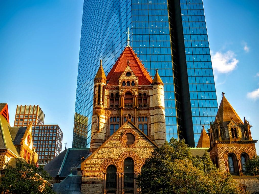 Builds in downtown Boston