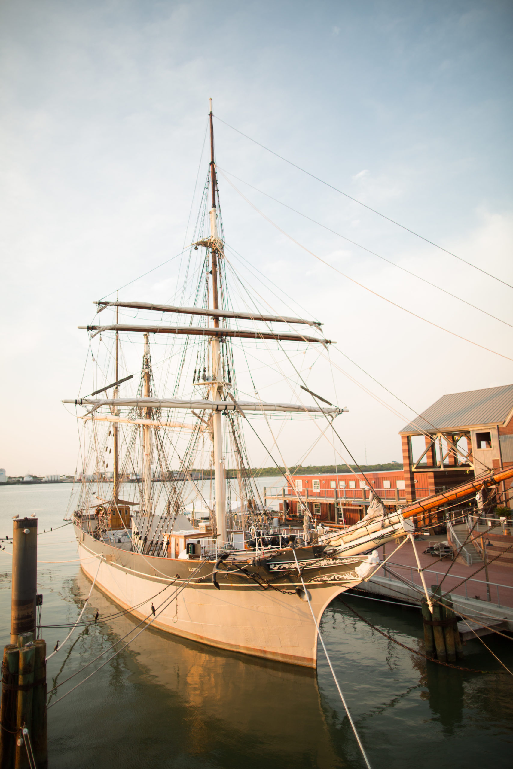 1877 Tall Ship ELISSA at Texas Seaport Museum Credit Galveston Island CVB