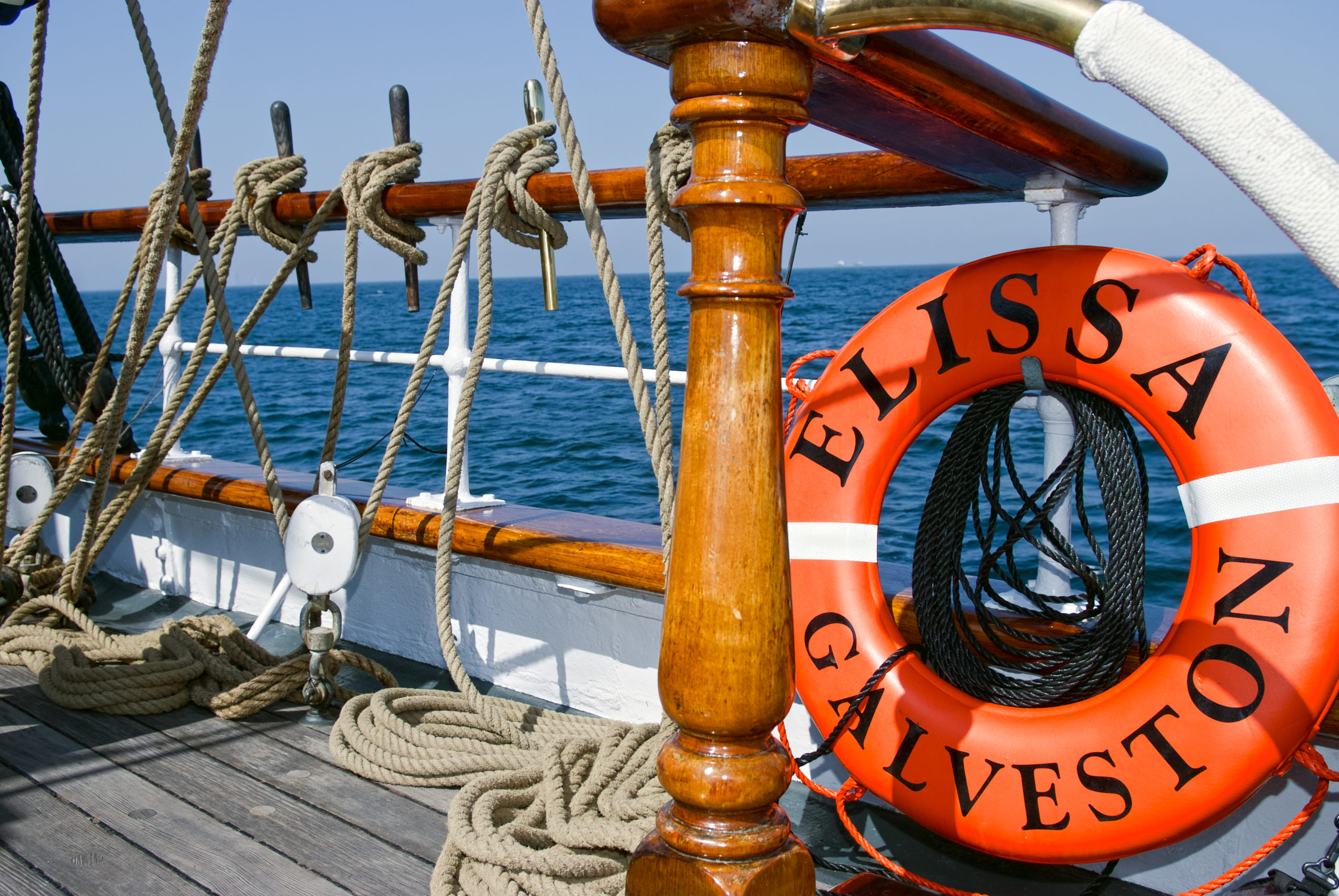 Tall Ship ELISSA at Texas Seaport Museum Credit Galveston Island CVB